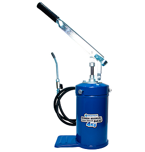Bomba Manual de Alavanca para Graxa 4Kg com Válvula e Mangueira 1,8m- BREMEN 6432