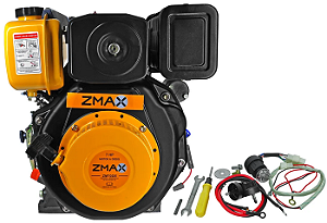 MOTOR ESTACIONÁRIO 7,0HP 4T PARTIDA ELÉTRICA DIESEL ZM70DE -  BERLINER - ZMAX