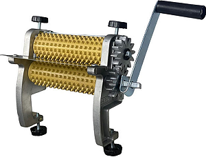 CILINDRO AMACIADOR DE CARNE MANUAL LATERAIS E ENGRENAGENS EM ALUMÍNIO 901 - MALTA