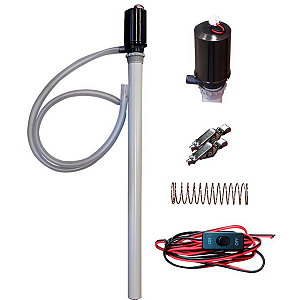 BOMBA CENTRÍFUGA PARA DIESEL 12V 18L/MIN PARA TAMBOR DE 200L ACOMPANHA MANGUEIRA 1/2" E FILTRO TELA 5981 - BREMEN