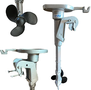 RABETA VERTICAL | RABETA VERTICAL- POPA 4,0 / 6,0 CV Prata - GIRAFER