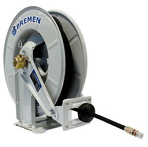 CARRETEL ABERTO PARA GRAXA 15M X 1/4" RETRAÇÃO AUTOMÁTICA COM 15M DE MANGUEIRA 60860 - BREMEN