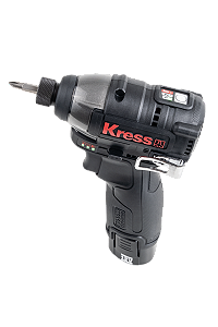 PARAFUSADEIRA DE IMPACTO 12V BRUSHELSS 1/4"- 160 NM KH203 - KRESS