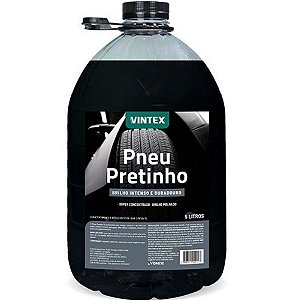 CERA LÍQUIDA PROTETORA PARA PNEUS COM BRILHO MOLHADO PNEU PRETINHO 5L 2008029 - VONIXX