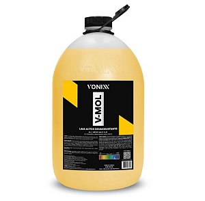 LAVA AUTOS DESINCRUSTANTE BIODEGRADÁVEL COM PH LEVEMENTE BÁSICO V-MOL 5L 2050117 - VONIXX
