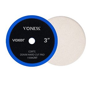 BOINA JEANS VOXER BRANCA CORTE 5 POLEGADAS PROFISSIONAL PARA POLIMENTO AUTOMOTIVO 2050105 - VONIXX