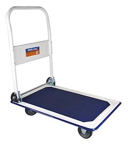 CARRINHO DE PLATAFORMA PARA MOVIMENTAÇÕES DE CARGAS 150KG SOLUÇÃO IDEAL PARA TRANSPORTE INTERNO  R030011 - BOVENAU