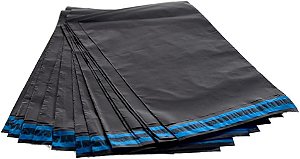 Envelope de Segurança Cinza Reciclado 15x25 cm para E-commerce