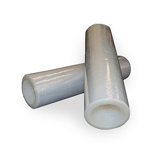 Bobina / Rolo Filme Stretch 500 mm x 0,025 Virgem Sem Tubete
