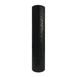 Bobina / Rolo Filme Stretch 500 mm x 0,025 Virgem sem Tubete Preto
