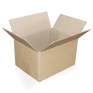 Caixa de Papelão 19x12x12 cm tipo Maleta  para Envio e E-commerce