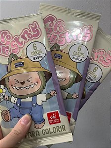 CARDS LABUBU 6 UNIDADES