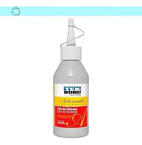 Cola De Silicone Líquida Para Artesanato 100 Ml Tekbond