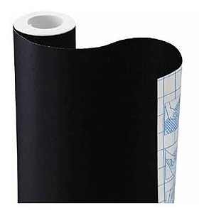 CONTACT PRETO Opaco - 1 METRO por 45cm