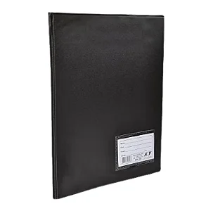 Pasta Catálogo A4 30 Plásticos C/ Visor Escritório Acp Preto