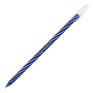 Caneta Esferográfica 0.7mm Spiro Azul - Cis