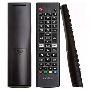 Controle Remoto Smart Tv LG Futebol Universal SKY8035