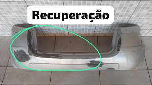 Parachoque Traseiro Ford ka 2008-2010/Recuperado