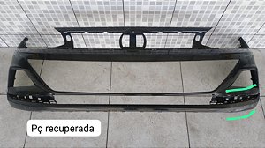 Parachoque Dianteiro  Vw Polo/Virtus 2020 a 2021/Recuperada