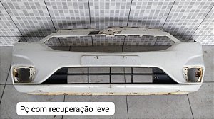Parachoque Dianteiro  Chevrolet  Onix 2018 a 2019/Recuperado