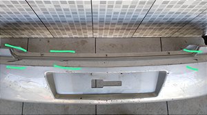 Parachoque traseiro Chevrolet Astra Hatch 2003 2011