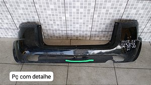 Parachoque Traseiro Ford Ka 2012 2014 com furo