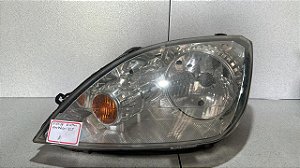 Farol Lado Esquerdo Ford Fiesta 2005 -2s6513006be