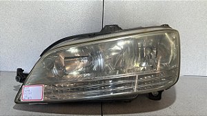 Farol Esquerdo Fiat Idea  2005 á 2010 Cromado