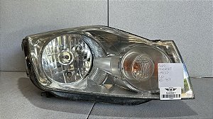 Farol Direito Ford Ecosport 2008 a 2012 cromado