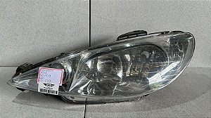 Farol Esquerdo Peugeot 206  2000 a 2009 (Paralelo)