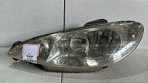 Farol Esquerdo Peugeot 206  2000 a 2009 (Paralelo)