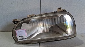 Farol Esquerdo Vw Golf  1994 a 1998 Foco Simples