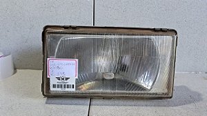 Farol Esquerdo Vw Gol Gts/Voyage Cibiê  1987 a 1990  Bi-iodo