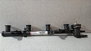 Flauta Bico Injetor Ford Fiesta  2007 a 2012