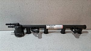 Flauta Bico Injetor Ford Fiesta  2007 a 2012