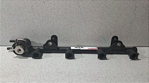 Flauta Bico Injetor Ford Fiesta  2007 a 2012