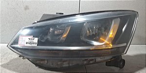 Farol Lado Esquerdo  VW Fox 2015 a 2017  (Recuperado)