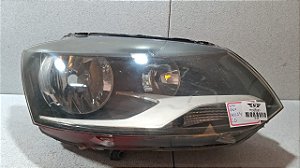 Farol Lado Direito VW Fox/Spacefox - 2010 a 2014