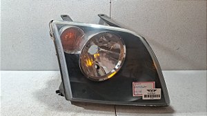 Farol Lado Direito Ford Ecosport 2003 a 2008 (Máscara Negra)