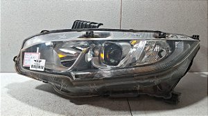 Farol Lado Esquerdo  Honda Civic G10 - 2017 a 2019