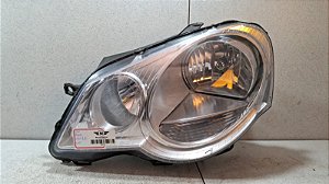 Farol Lado Esquerdo VW Polo 2007 a 2012 (Paralelo)