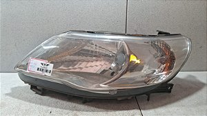 Farol Lado Esquerdo  VW Gol 2008 a 2012  (Foco Simples)