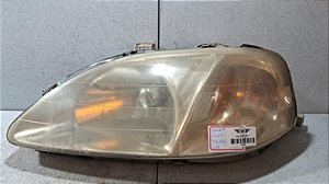 Farol Lado Esquerdo Honda Civic 1996 a 1998  (Depo)