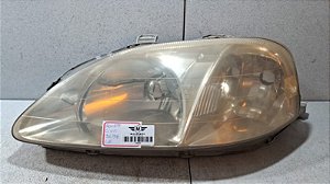 Farol Lado Esquerdo  Honda Civic 1996 a 1998