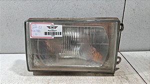 Farol Lado Direito VW Gol - 1981 a 1986  (Paralelo/Lente de Vidro)