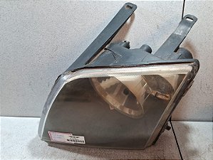 Farol Lado Direito Ford Ecosport 2003 a 2018 máscara Negra