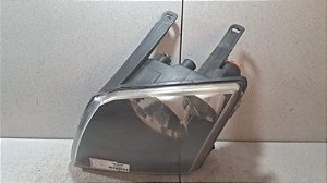 Farol Lado Esquerdo Ford Ecosport 2003 a 2008 Mascara Negra