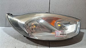 Farol Lado Direito Ford Fiesta 2011 a 2014 Cromado