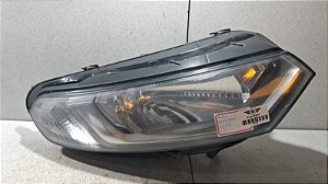 Farol Lado Direito Ford Ecosport 2013 a 2016 Com Led