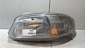 Farol Lado Esquerdo VW Gol G4 2006 a 2010  Cromado Paralelo